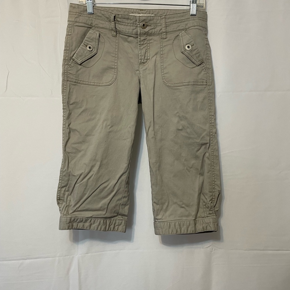 Smart Set Cargo Capris Pants Beige Women’s Small
